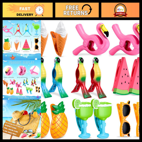 Pezzi clip per teli - 16,