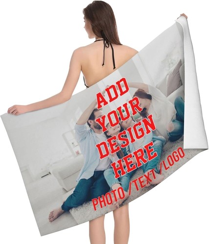 Telo bagno personalizzato foto - bagno,