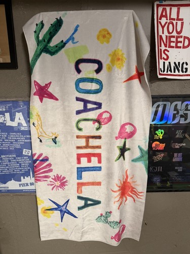 Coachella 2022 coperta telo - 2022, coperta/telo