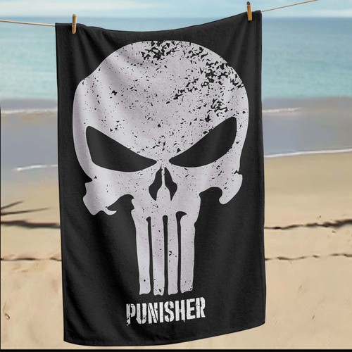 Telo mare punisher skull - punisher, skull,